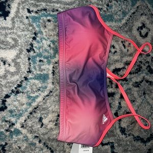 New adidas swim top size large